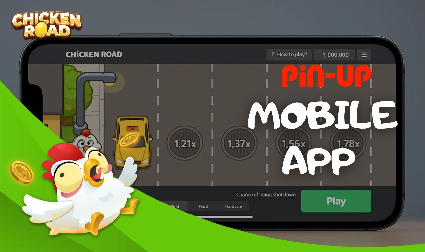 Downloading the Pin Up India Mobile App for Chicken Road