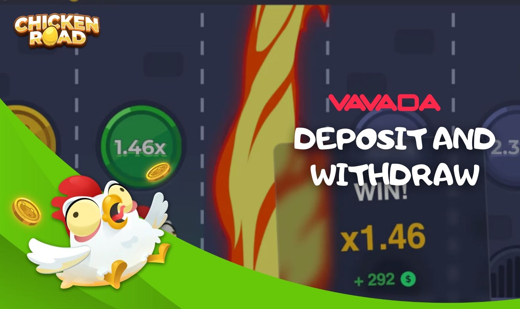 How to Deposit and Withdraw for Chicken Road on Vavada India