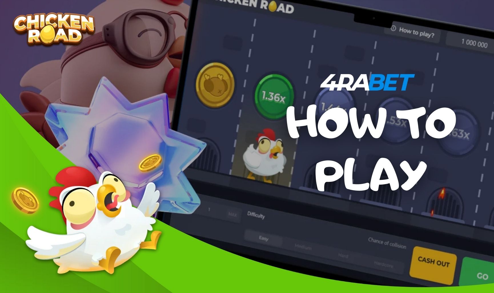 How to Play Chicken Road Game 4rabet India