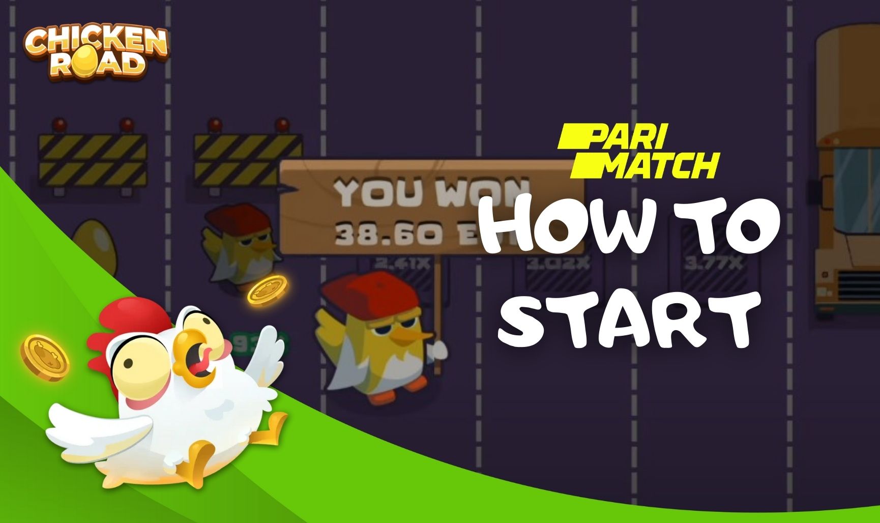 How to Start Playing Chicken Road at Parimatch India