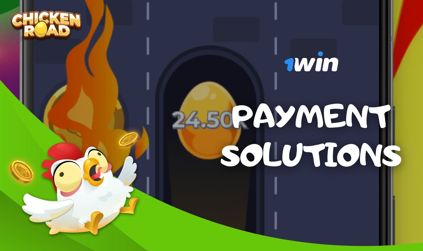 Payment Solutions for Chicken Road at 1win India